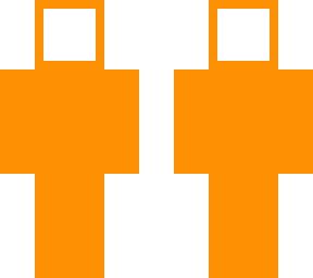 3d stickman (orange)