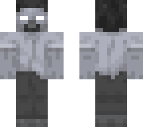 black and white steve