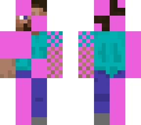 half deleted steve