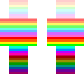 light to dark rainbow stripes