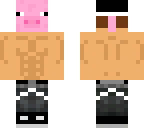 me with a pig mask