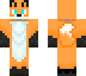 orange furry fox