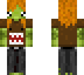 re-remaster of alien boy by ducktoon + squibyiq, domo kun style