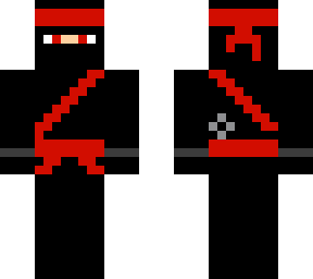 red and black ninja