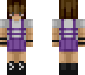 sasha - skirt w/ suspenders v2 [oc]