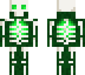 skeletony textured