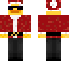 cool christmas duck