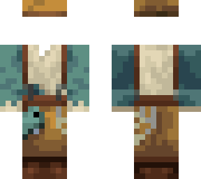 snow fisherman villager