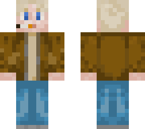 blond male with cig