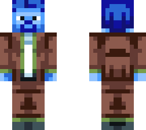 blue steve suit
