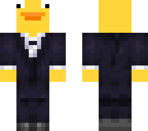 duck in a suit