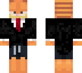 garfield in suit