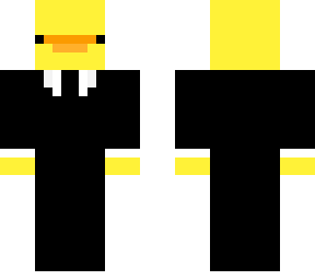 men in balck ducky