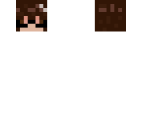 my head w/ glasses and hair clips