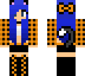 orange flannel cat