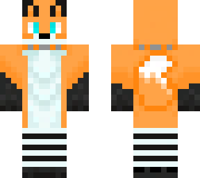 orange furry fox v2