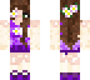 purple lily girl