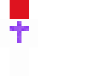 random purple cross