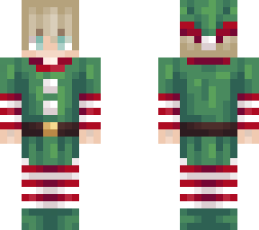 blonde christmas elf boy