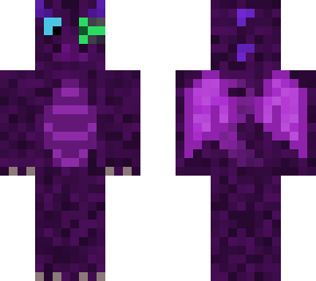 purple dragon with ibe