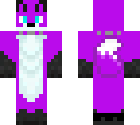 purple fox furry