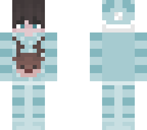 winter blue boy