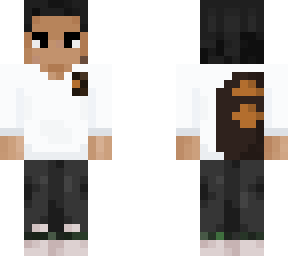bape shirt w/ camo shoes