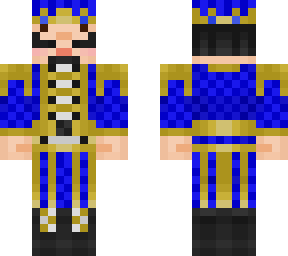 blue nut cracker