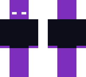 flat purple enderman