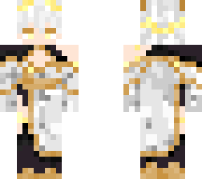 gold and white elf