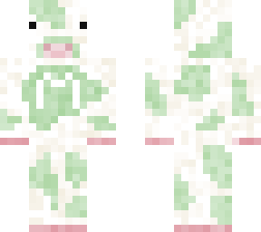 green cow
