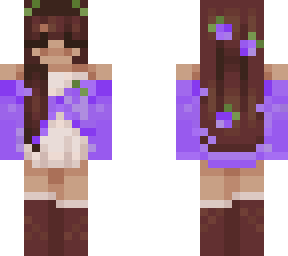 purple blueberry girl