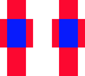 red and blue