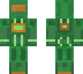 a green robot