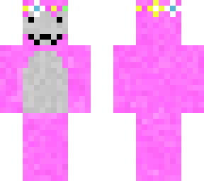 gorilla tag monkey pink girl with flower crown