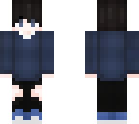 navy blue skin boy slim version