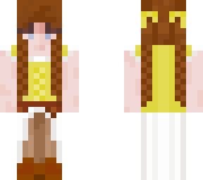 princess maeve yellow active wear (hair 2)