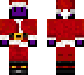 purple santa