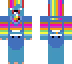 rainbow dash werewolf puppy (*** pride abdl fursona)