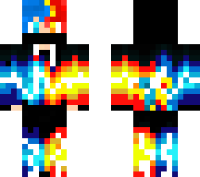 red and blue fire boy