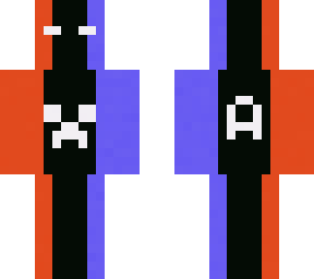 red blue black