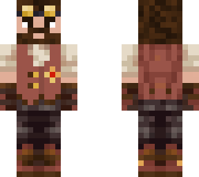 bearded steampunk mechanic