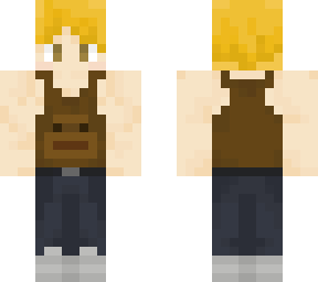 blonde boy monkey shirt