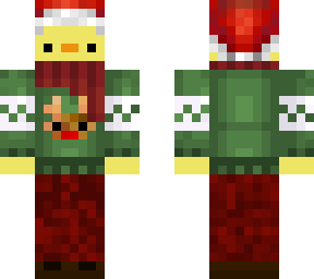 christmas duckye but green