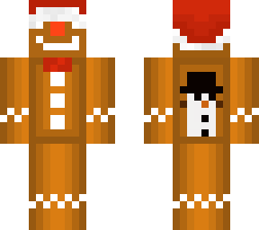 gingerbread man holiday themed
