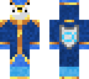 penguinmaster7's actual skin blue knights garbs