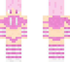 pink and white femboy