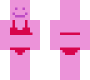 pink swimming suit