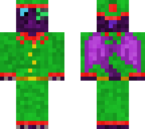 purple dragon in elf costume w. ibe