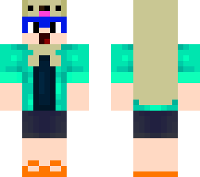 aqua with dog hoodie and cape // request